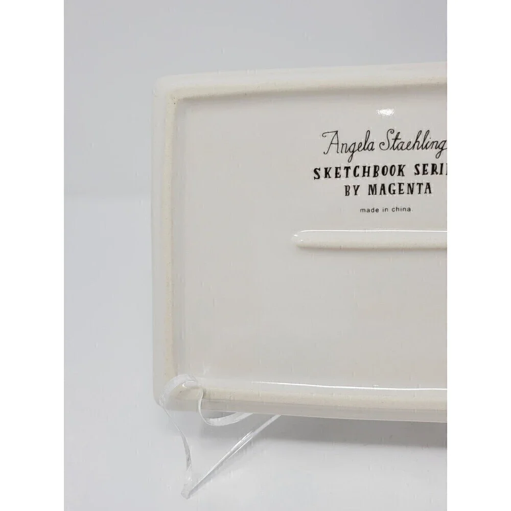 MAGENTA STUDIOS ANGELA STAEHLING TRINKET DISH TRAY BICYCLE